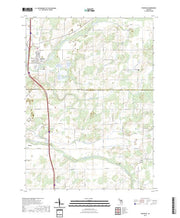 US Topo 7.5-minute map for Tekonsha MI