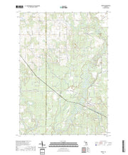 US Topo 7.5-minute map for Temple MI