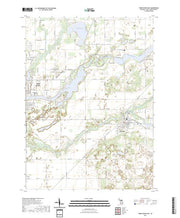 US Topo 7.5-minute map for Three Rivers East MI