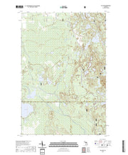 US Topo 7.5-minute map for Tie Lake MI