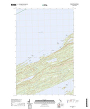 US Topo 7.5-minute map for Todd Harbor MI