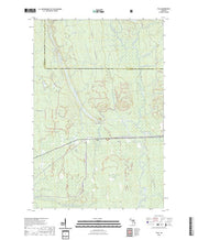 US Topo 7.5-minute map for Tula MI