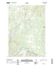 US Topo 7.5-minute map for Turtle Lake MI