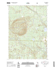 US Topo 7.5-minute map for Udell MI