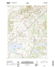 US Topo 7.5-minute map for Vandalia MI