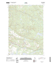 US Topo 7.5-minute map for Vulcan MIWI