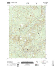 US Topo 7.5-minute map for Waco Lake MI