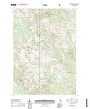 US Topo 7.5-minute map for Walkerville West MI