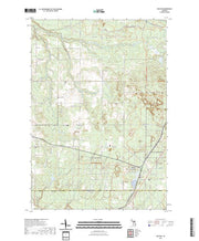 US Topo 7.5-minute map for Walton MI