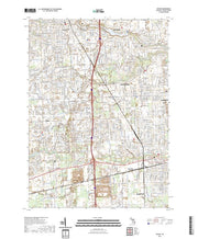 US Topo 7.5-minute map for Wayne MI