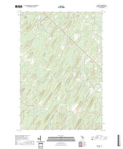 US Topo 7.5-minute map for Whitney MI