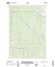 US Topo 7.5-minute map for Woodlawn MI