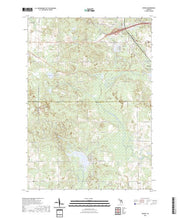 US Topo 7.5-minute map for Woods MI