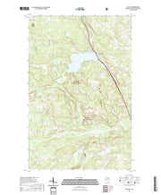 US Topo 7.5-minute map for Ash Lake MN