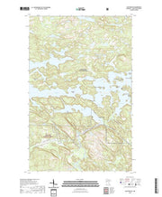 US Topo 7.5-minute map for Ash River NE MN