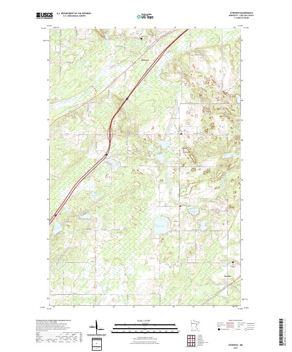 US Topo 7.5-minute map for Atkinson MN