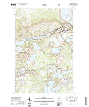 US Topo 7.5-minute map for Aurora MN