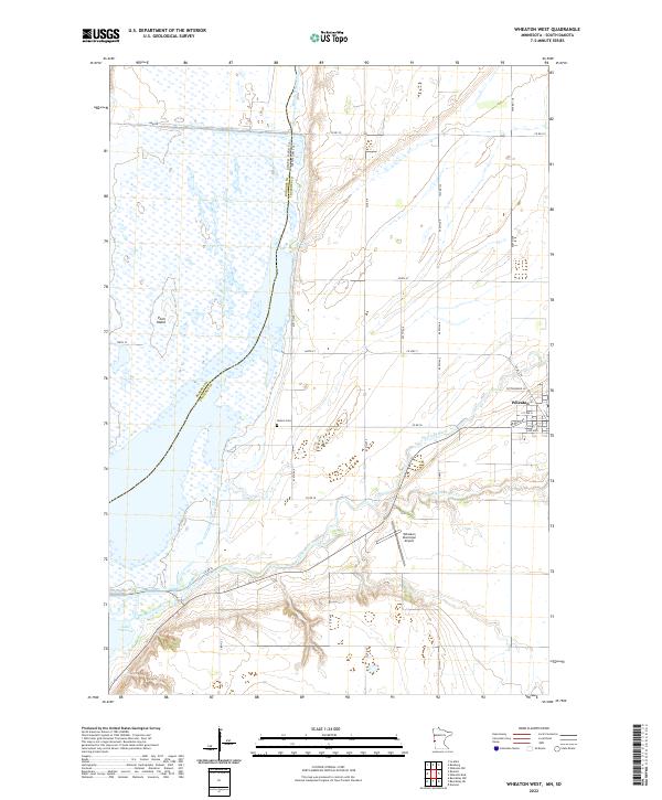 US Topo 7.5-minute map for Wheaton West MNSD