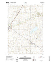 US Topo 7.5-minute map for Wood Lake MN