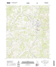 USGS US Topo 7.5-minute map for Ava MO 2021