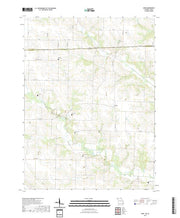 USGS US Topo 7.5-minute map for Azen MOIA 2021