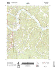 USGS US Topo 7.5-minute map for Bagnell MO 2021