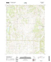 USGS US Topo 7.5-minute map for Bahner MO 2021