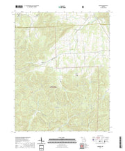 USGS US Topo 7.5-minute map for Banner MO 2021