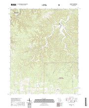 USGS US Topo 7.5-minute map for Bartlett MO 2021