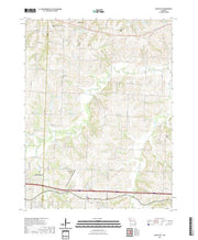 USGS US Topo 7.5-minute map for Bates City MO 2021