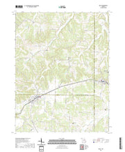 USGS US Topo 7.5-minute map for Belle MO 2021