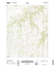 USGS US Topo 7.5-minute map for Bellflower South MO 2021