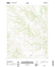 USGS US Topo 7.5-minute map for Benjamin MO 2021