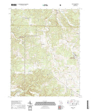 USGS US Topo 7.5-minute map for Beulah MO 2021