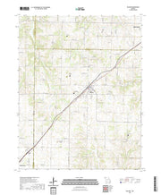 USGS US Topo 7.5-minute map for Billings MO 2021