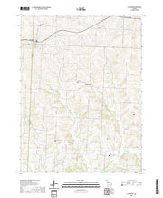 USGS US Topo 7.5-minute map for Blackburn MO 2021