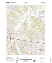 USGS US Topo 7.5-minute map for Blue Springs MO 2021