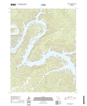 USGS US Topo 7.5-minute map for Bollinger Creek MO 2021