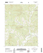 USGS US Topo 7.5-minute map for Bradleyville MO 2021