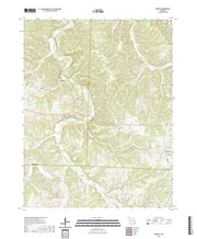 USGS US Topo 7.5-minute map for Branch MO 2021