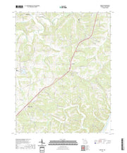 USGS US Topo 7.5-minute map for Brazito MO 2021