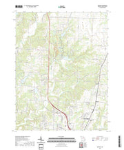 USGS US Topo 7.5-minute map for Browns MO 2021