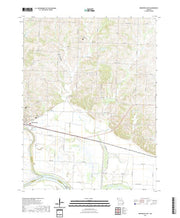 USGS US Topo 7.5-minute map for Brunswick East MO 2021