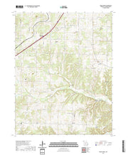 USGS US Topo 7.5-minute map for Brush Creek MO 2021