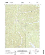 USGS US Topo 7.5-minute map for Bunker MO 2021