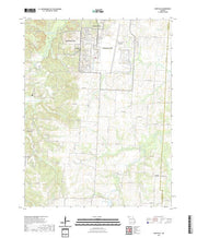 USGS US Topo 7.5-minute map for Burtville MO 2021