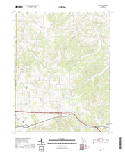 USGS US Topo 7.5-minute map for Cabool NW MO 2021