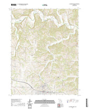 USGS US Topo 7.5-minute map for California North MO 2021