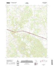 USGS US Topo 7.5-minute map for Calwood MO 2021