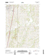 USGS US Topo 7.5-minute map for Cameron East MO 2021